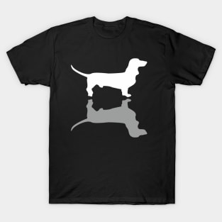 Silver Dachshund T-Shirt